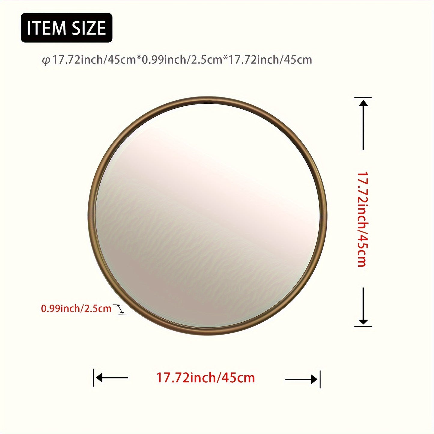 Multicentric Round Mirror