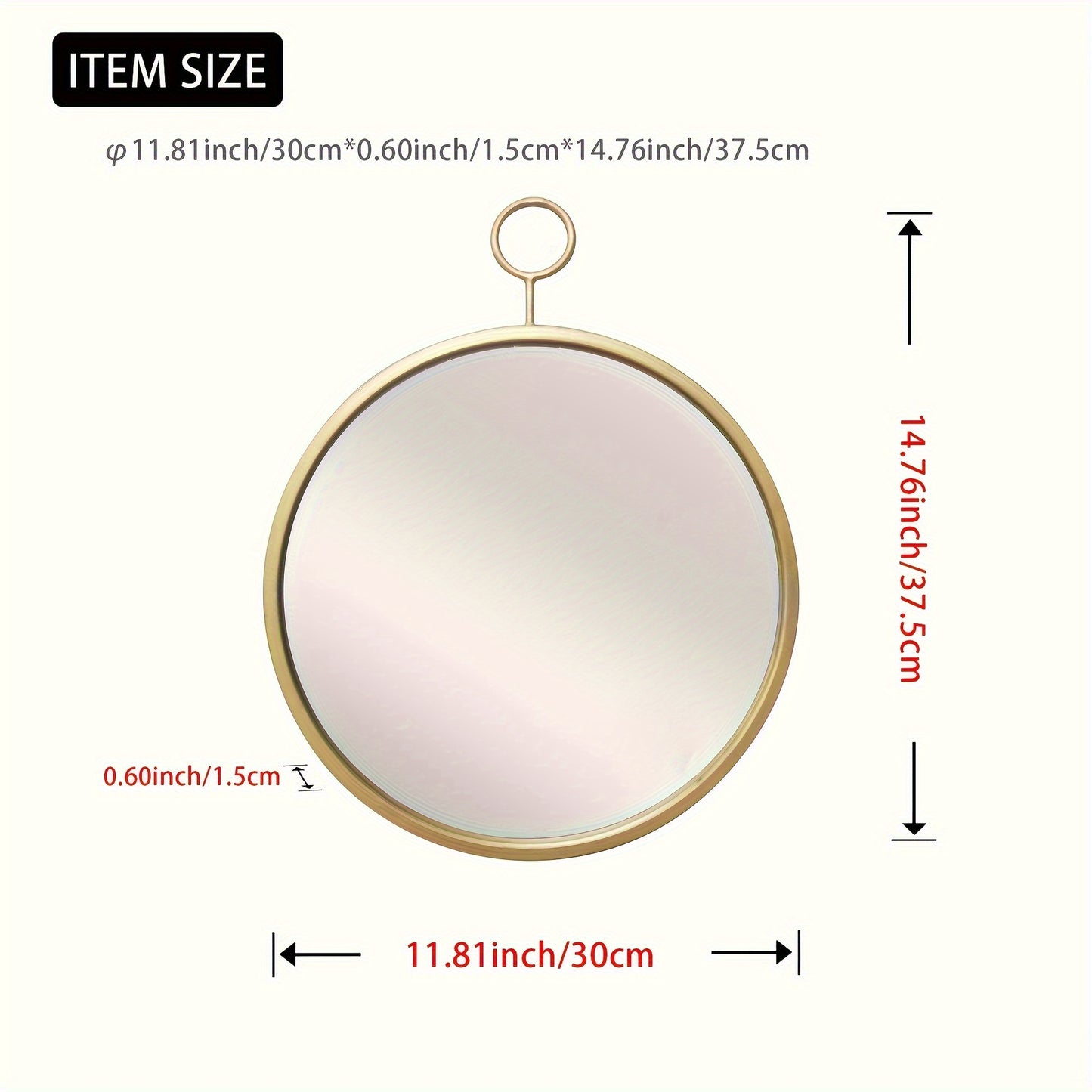 Multicentric Round Mirror
