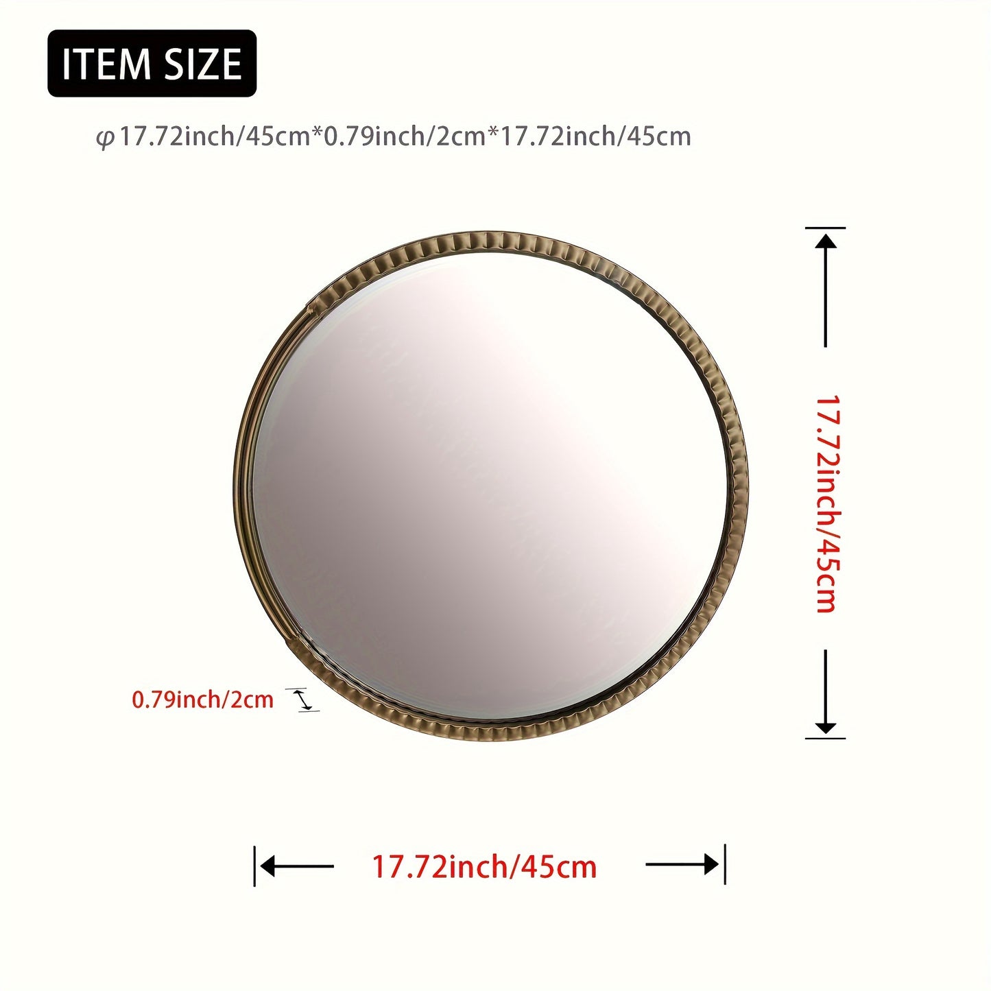 Multicentric Round Mirror