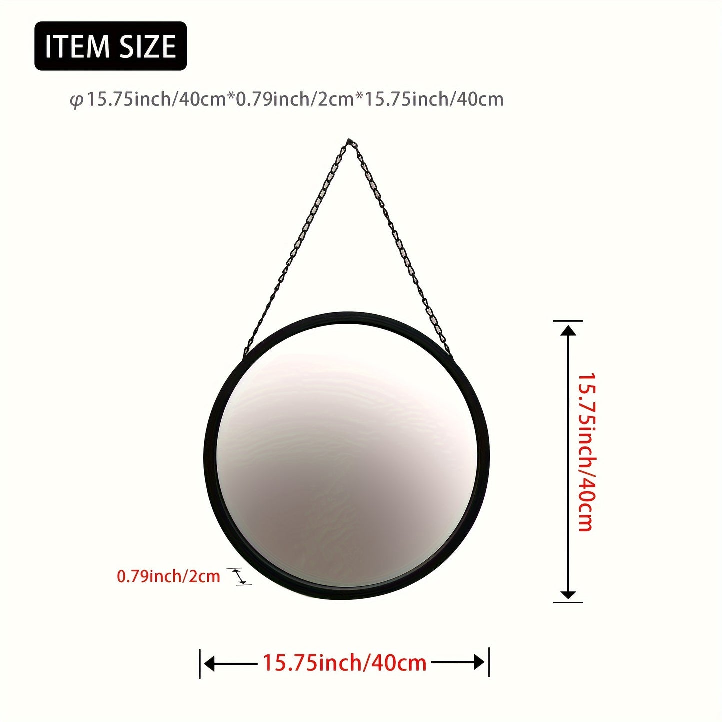 Multicentric Round Mirror
