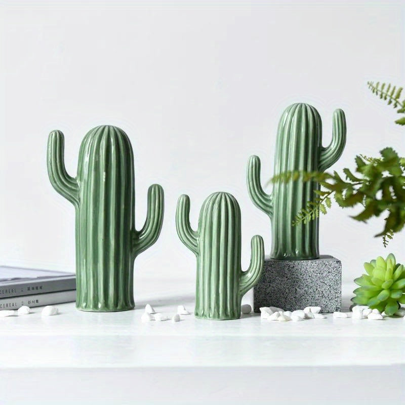 Ceramic Cactus Decor