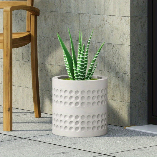 Textured Concrete Planter