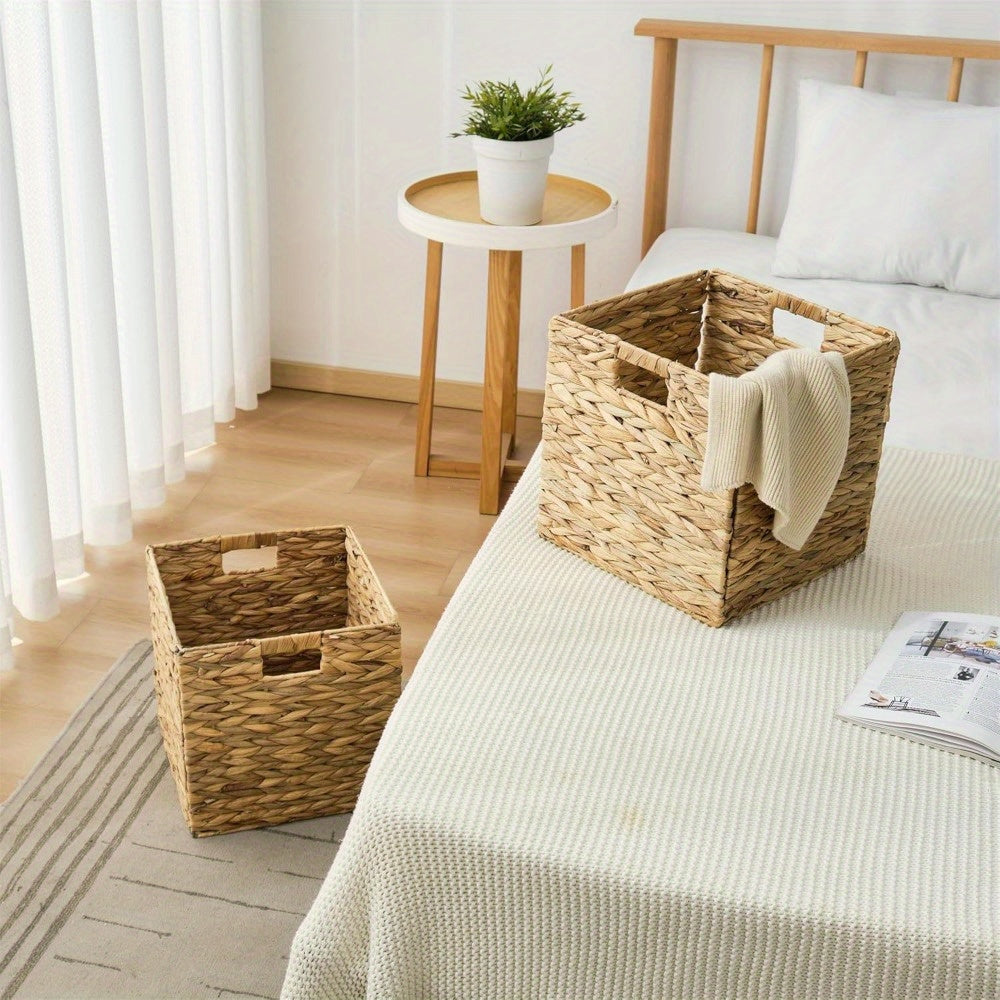 Natural Jute Storage Baskets