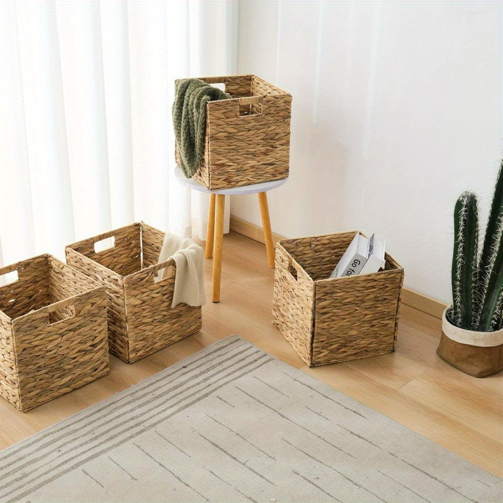 Natural Jute Storage Baskets