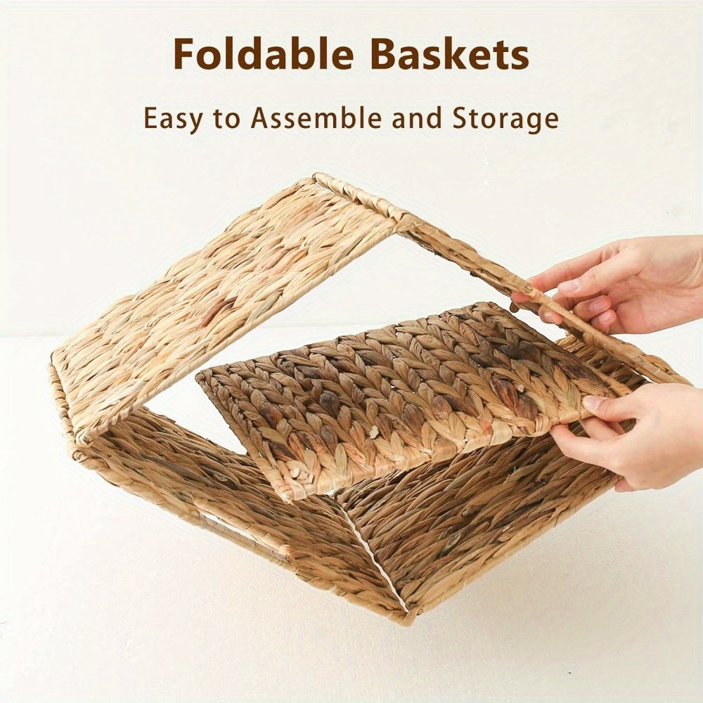 Natural Jute Storage Baskets