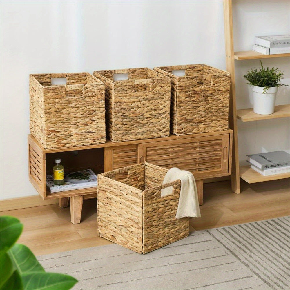 Natural Jute Storage Baskets