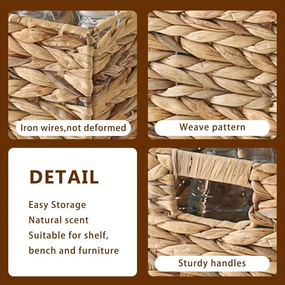 Natural Jute Storage Baskets