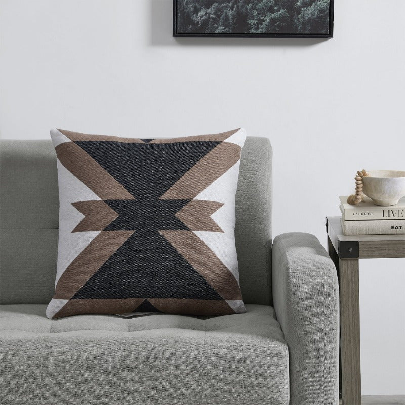 Aztec Geometric Decorative Pillow