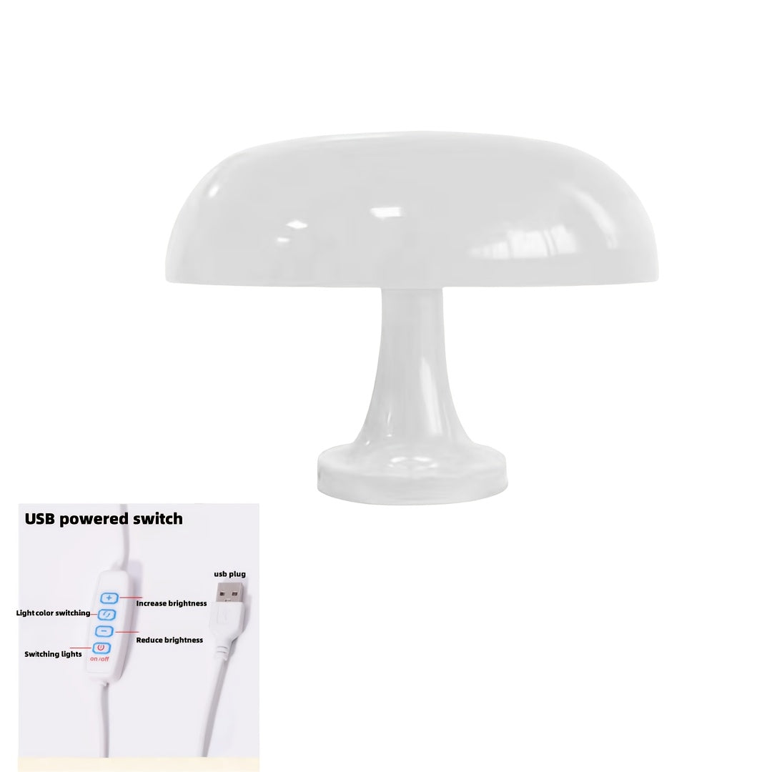 Modern LED Mushroom Table Lamp