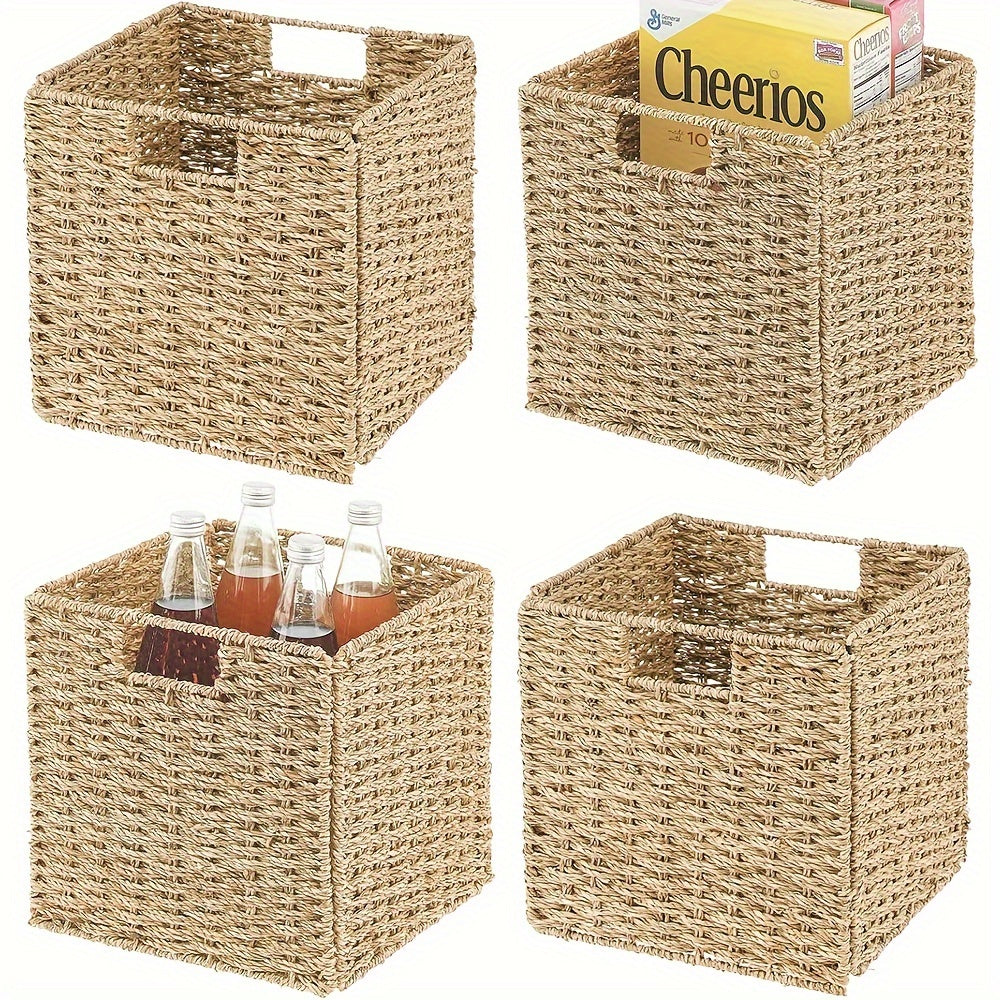 Natural Jute Storage Baskets