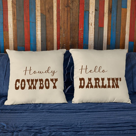 Western Cowboy Wind Pillowcases (4PCS)