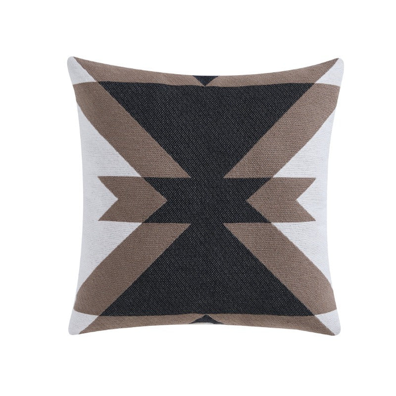 Aztec Geometric Decorative Pillow