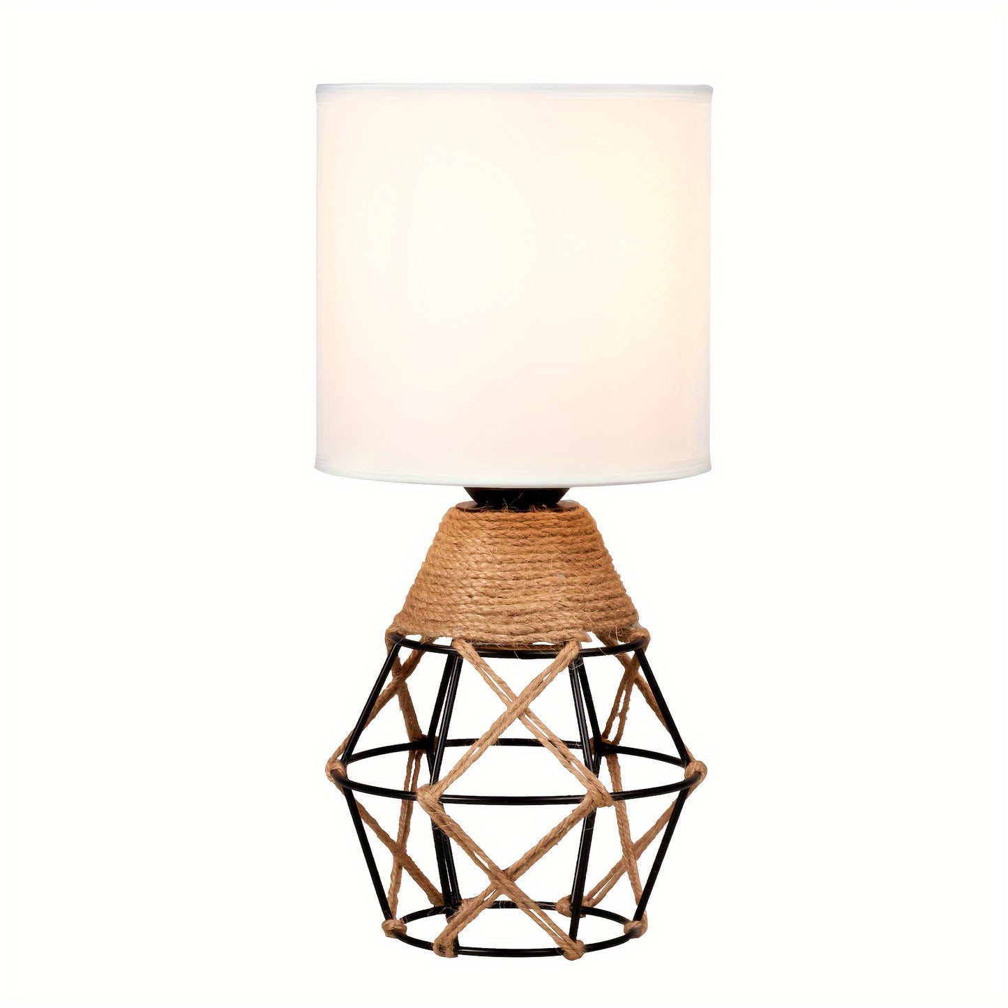 Chic Woven Table Lamp