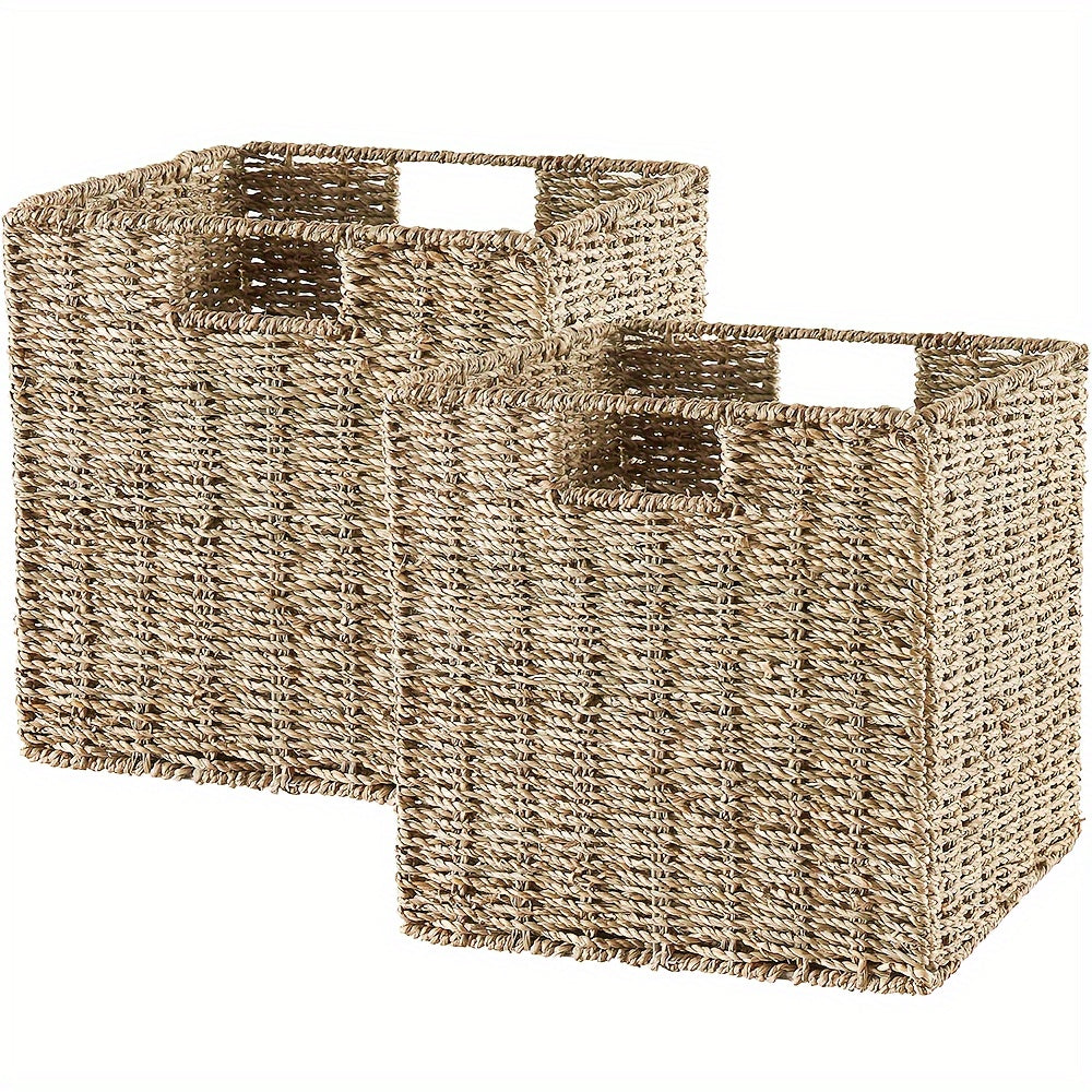 Natural Jute Storage Baskets