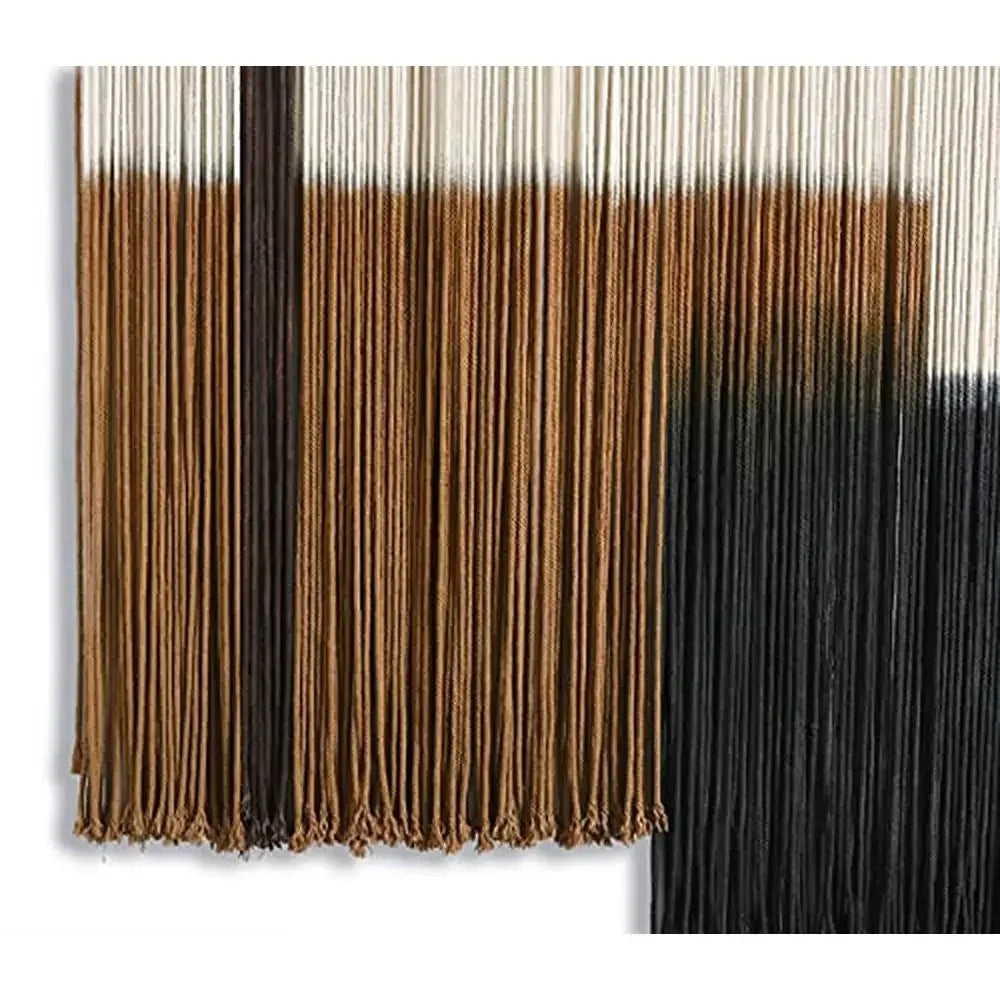 Large Dip Dye Macrame Wall Art Tapestry (59''x35'')