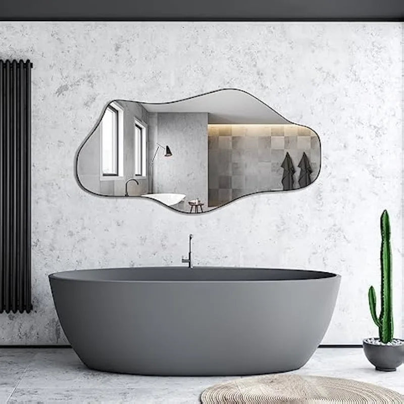 Large Asymmetrical Wall Mirror