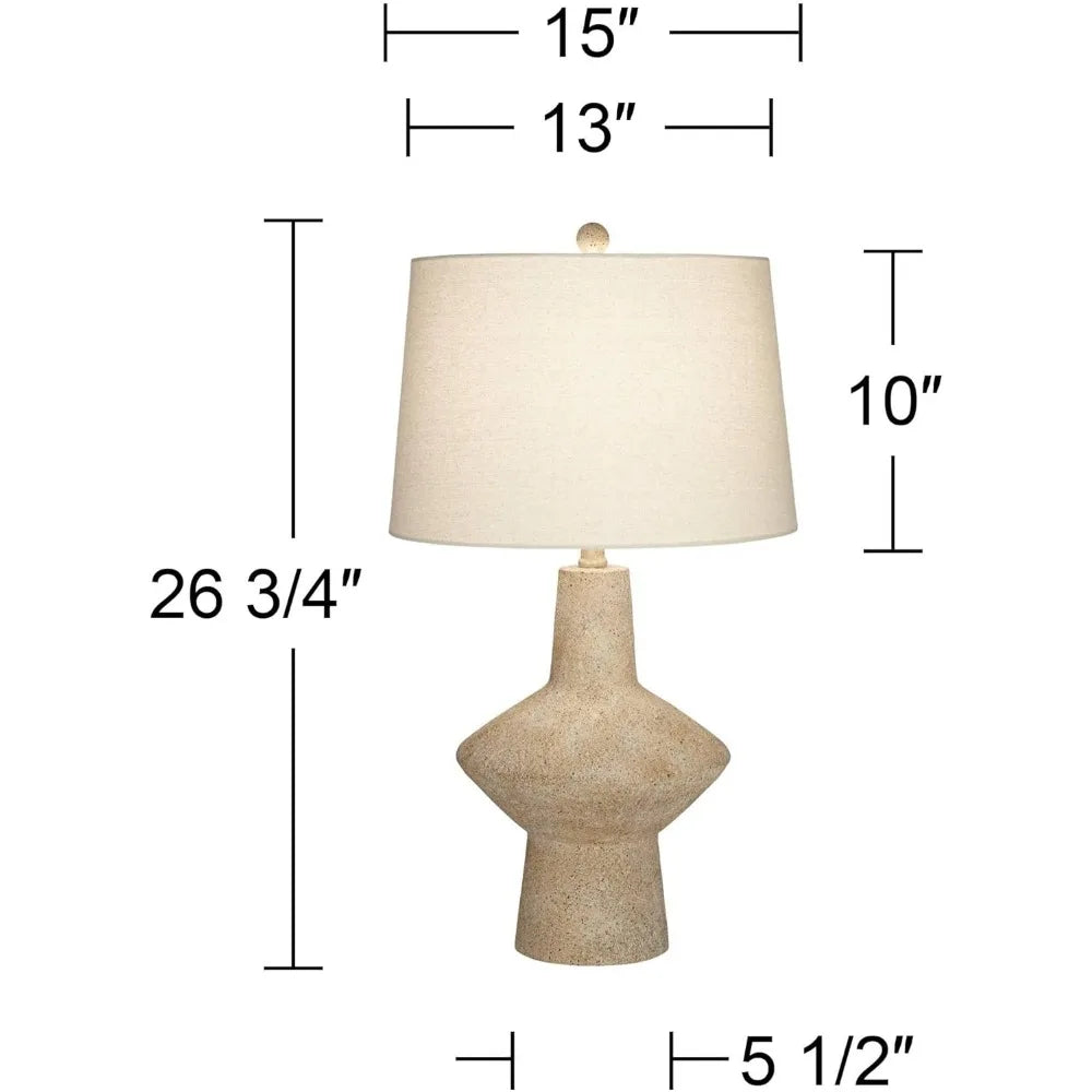 26 3/4" Geometric Table Lamps (Set of 2)