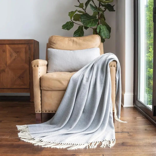 Herringbone Throw Blanket