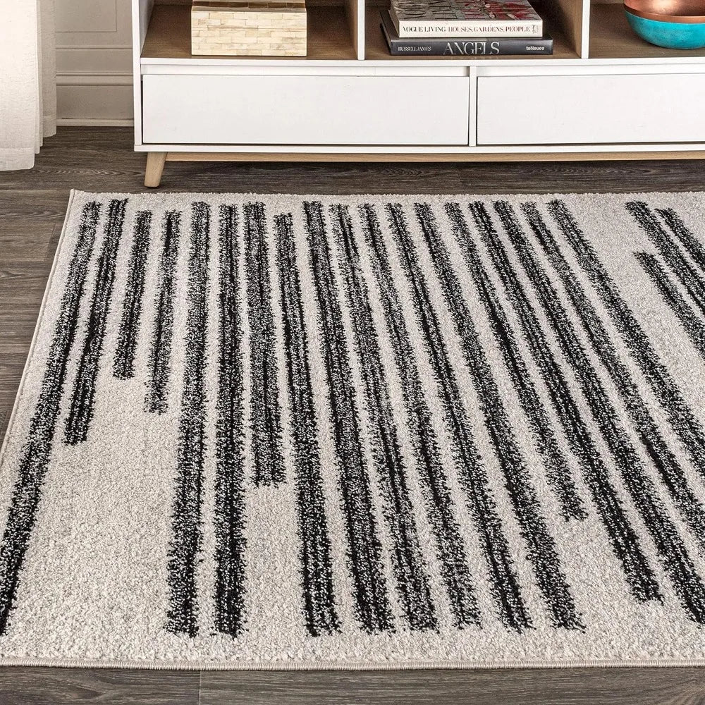 Modern Berber Stripe Indoor Area Rug