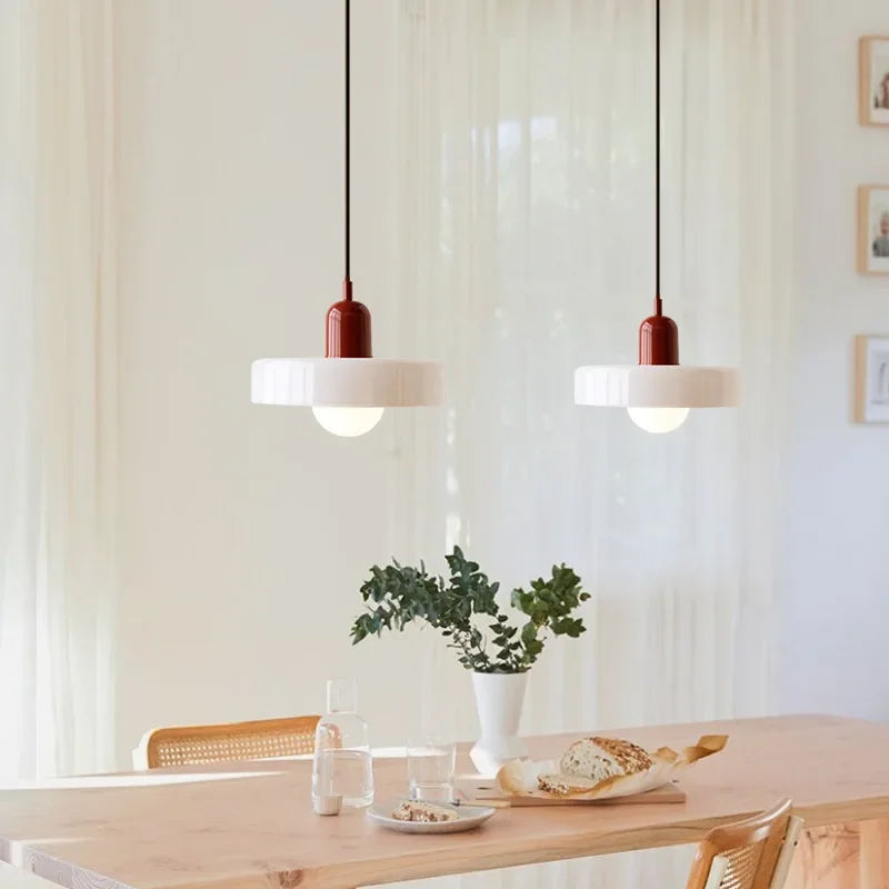 Retro Glass Shade Pendant