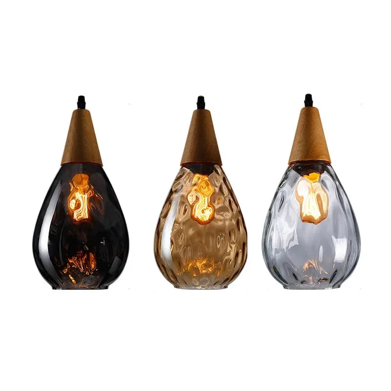 Glass Hanging Pendant Light