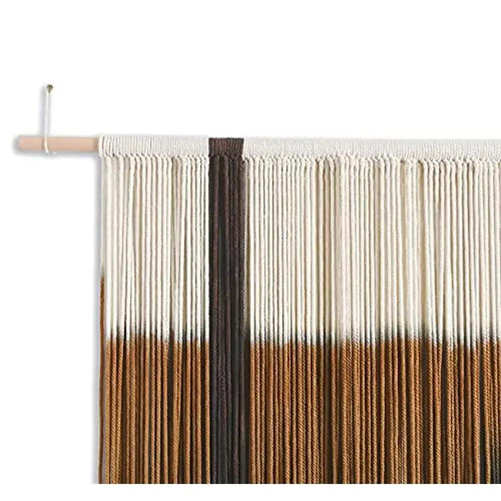 Large Dip Dye Macrame Wall Art Tapestry (59''x35'')