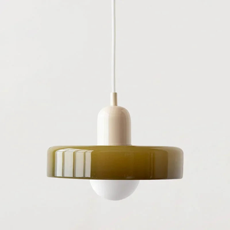 Retro Glass Shade Pendant