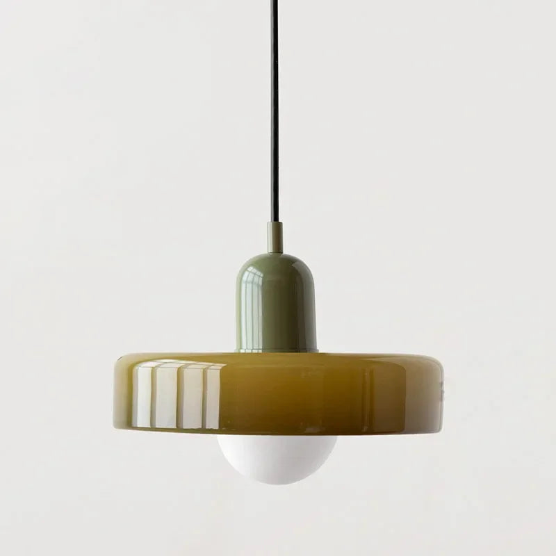 Retro Glass Shade Pendant