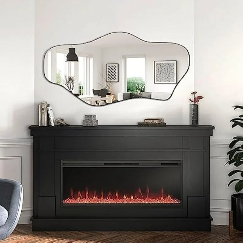 Large Asymmetrical Wall Mirror