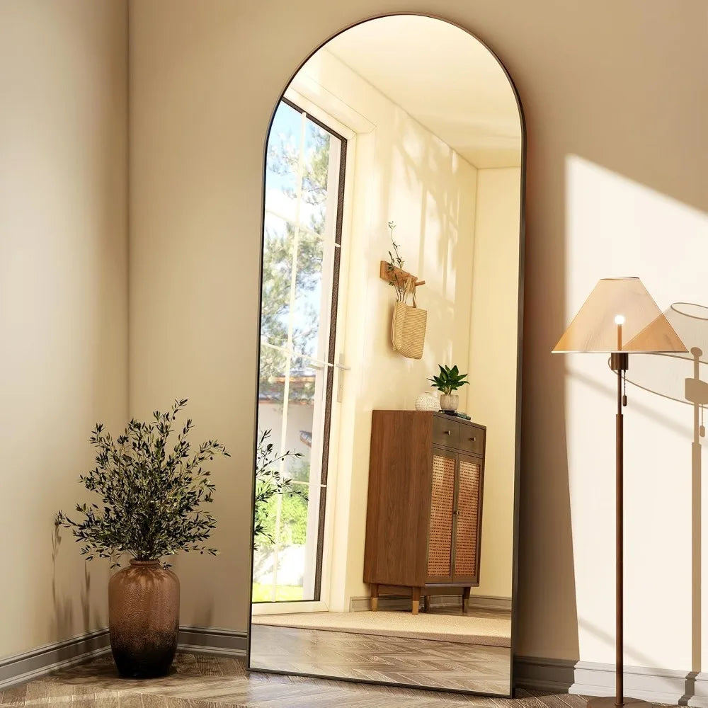 Arched Full Length Mirror Large Wall Mounted/Floor Mirror