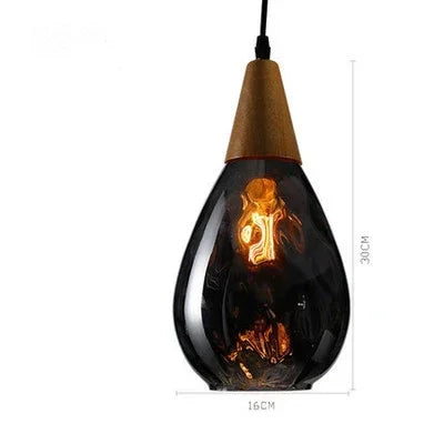 Glass Hanging Pendant Light