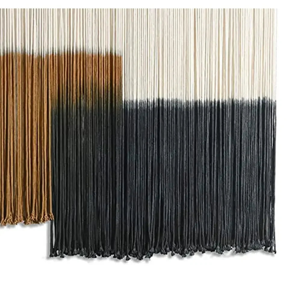 Large Dip Dye Macrame Wall Art Tapestry (59''x35'')