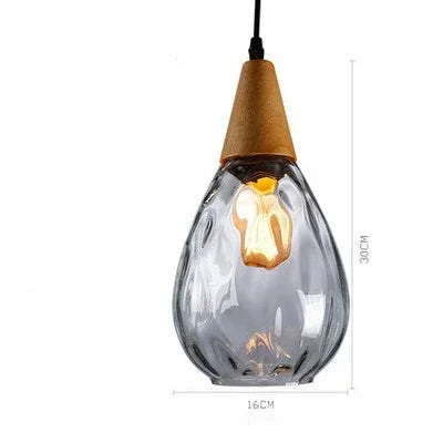 Glass Hanging Pendant Light