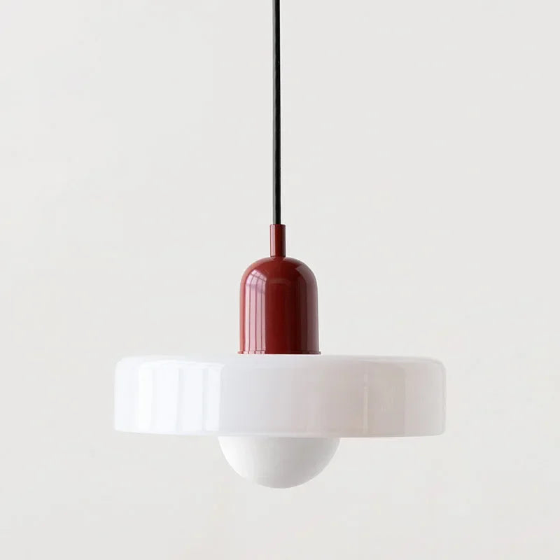 Retro Glass Shade Pendant