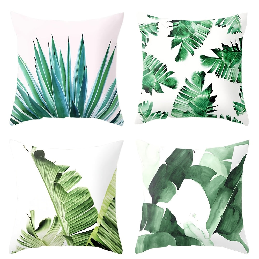 Floral Throw Pillow Covers (18x18")