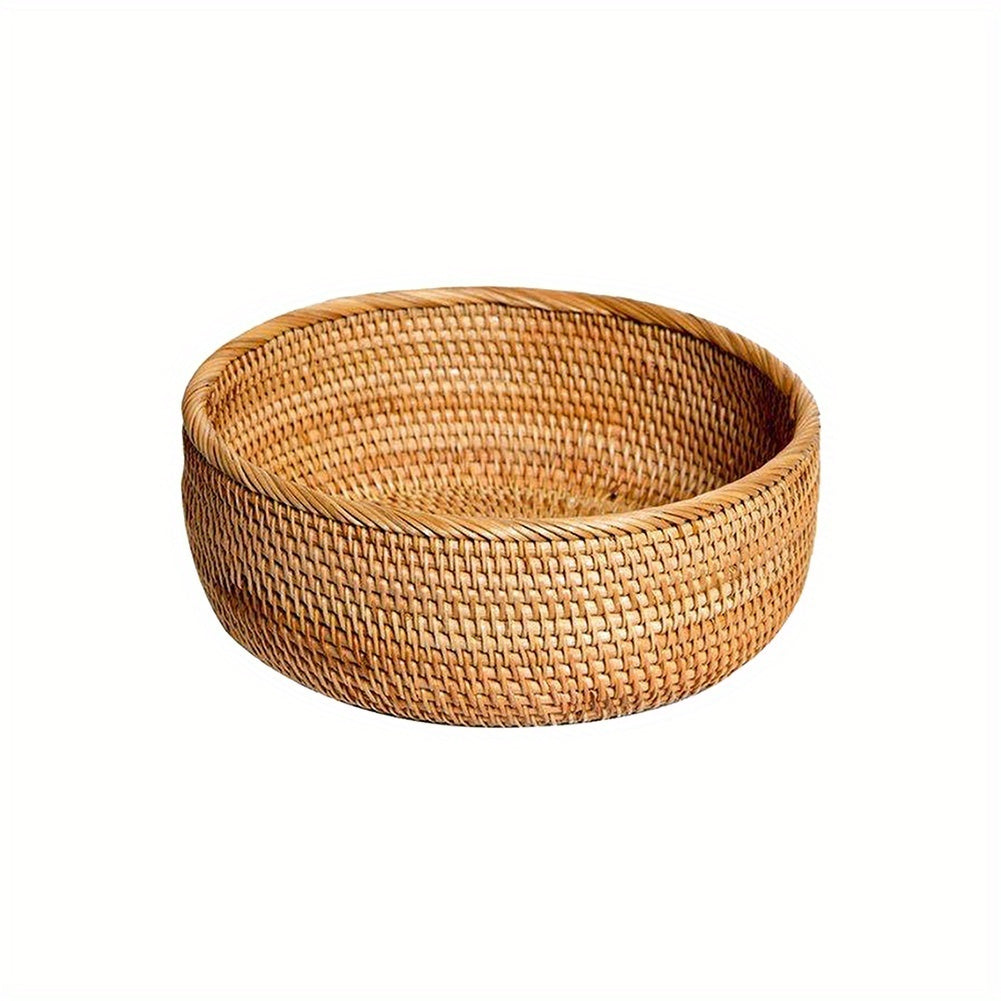 Rattan Wicker Basket Hand-Woven Basket