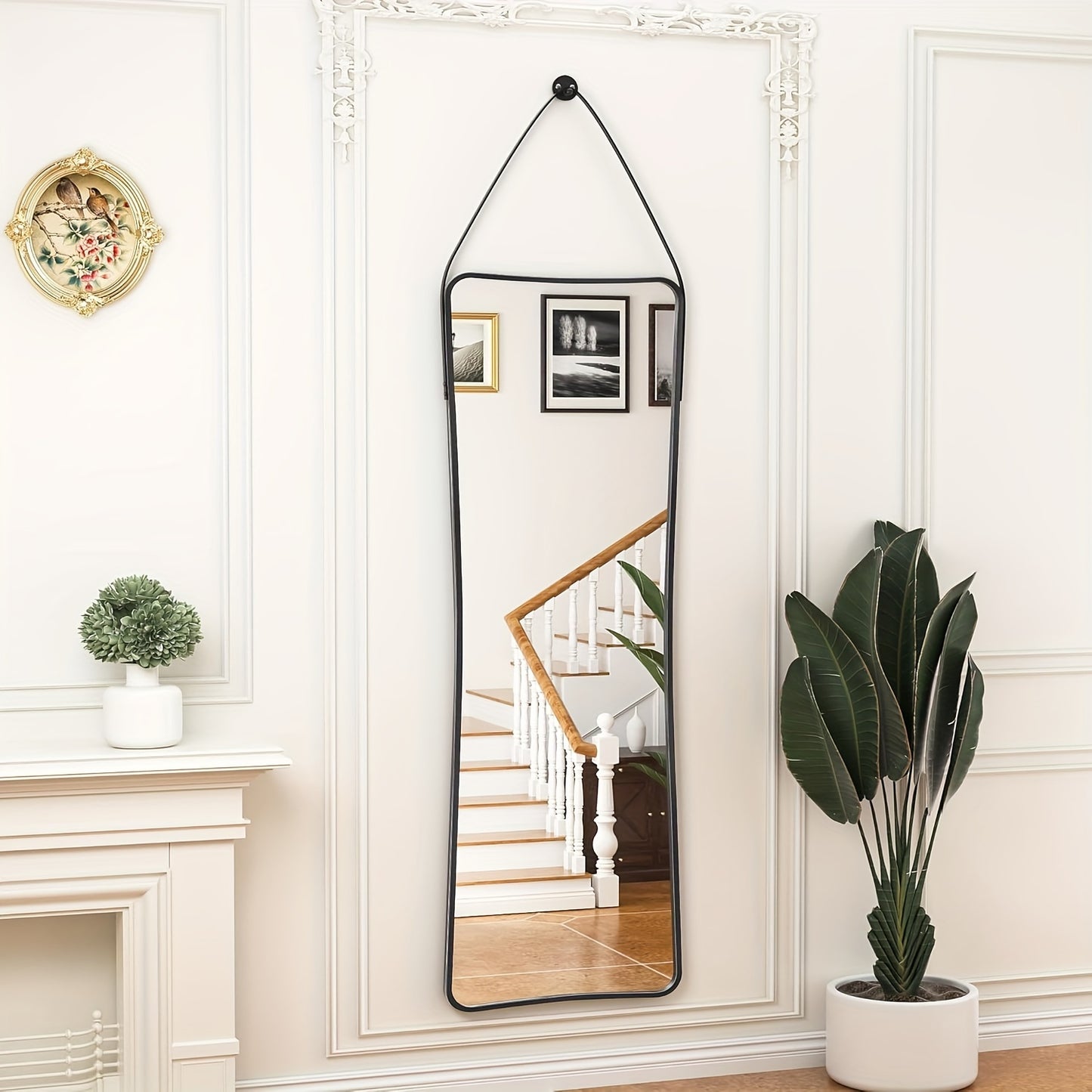 Irregular Full Length Wall Mirror (16"x48")