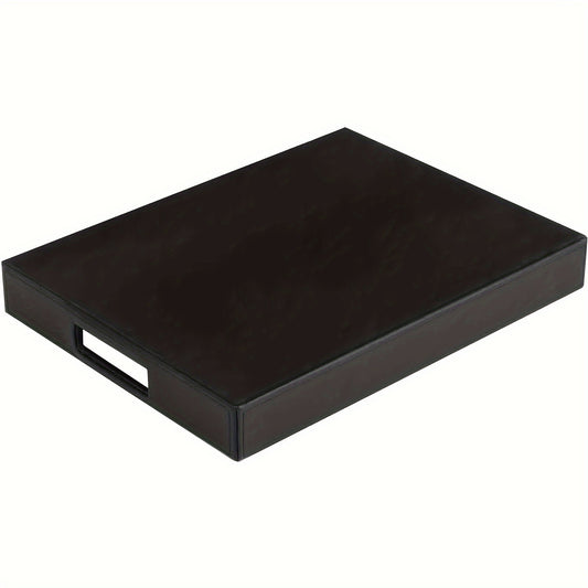 Rectangular Serving Tray With Handle Holes