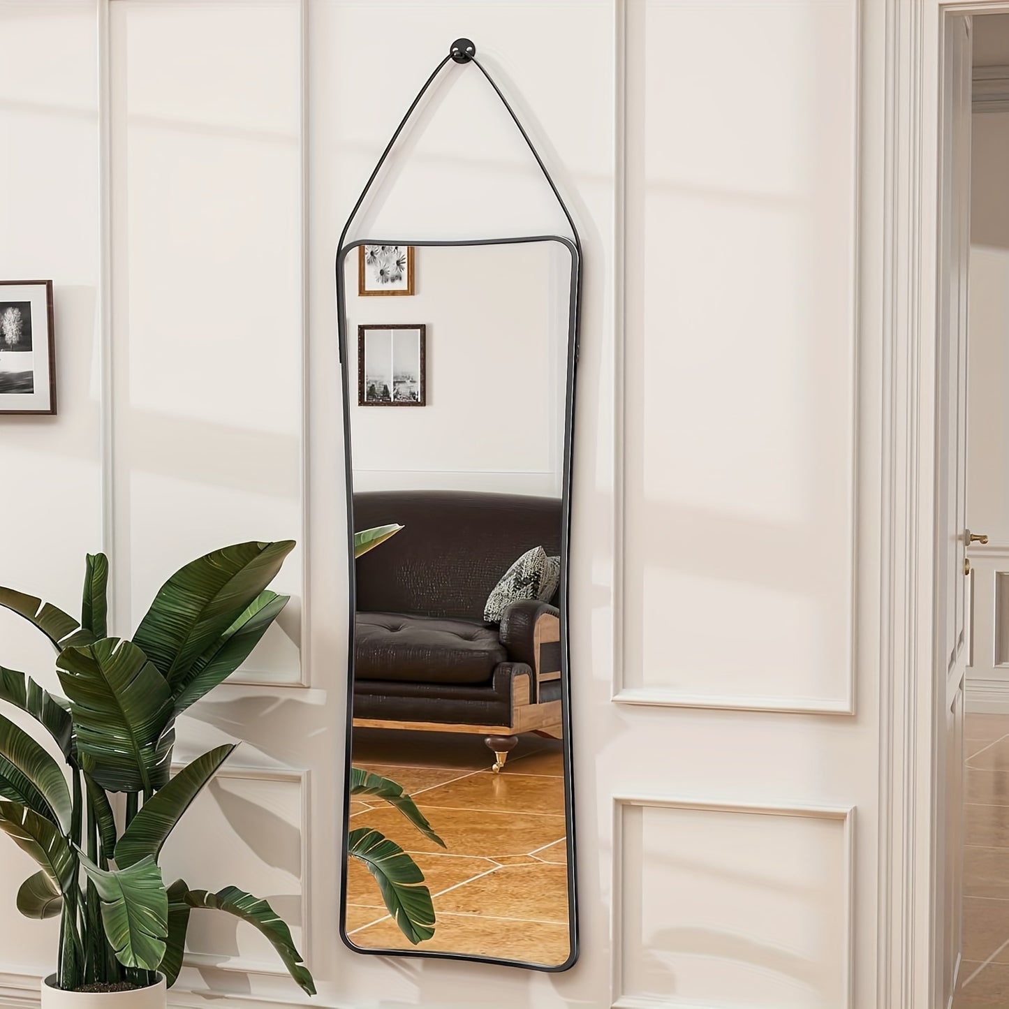 Irregular Full Length Wall Mirror (16"x48")