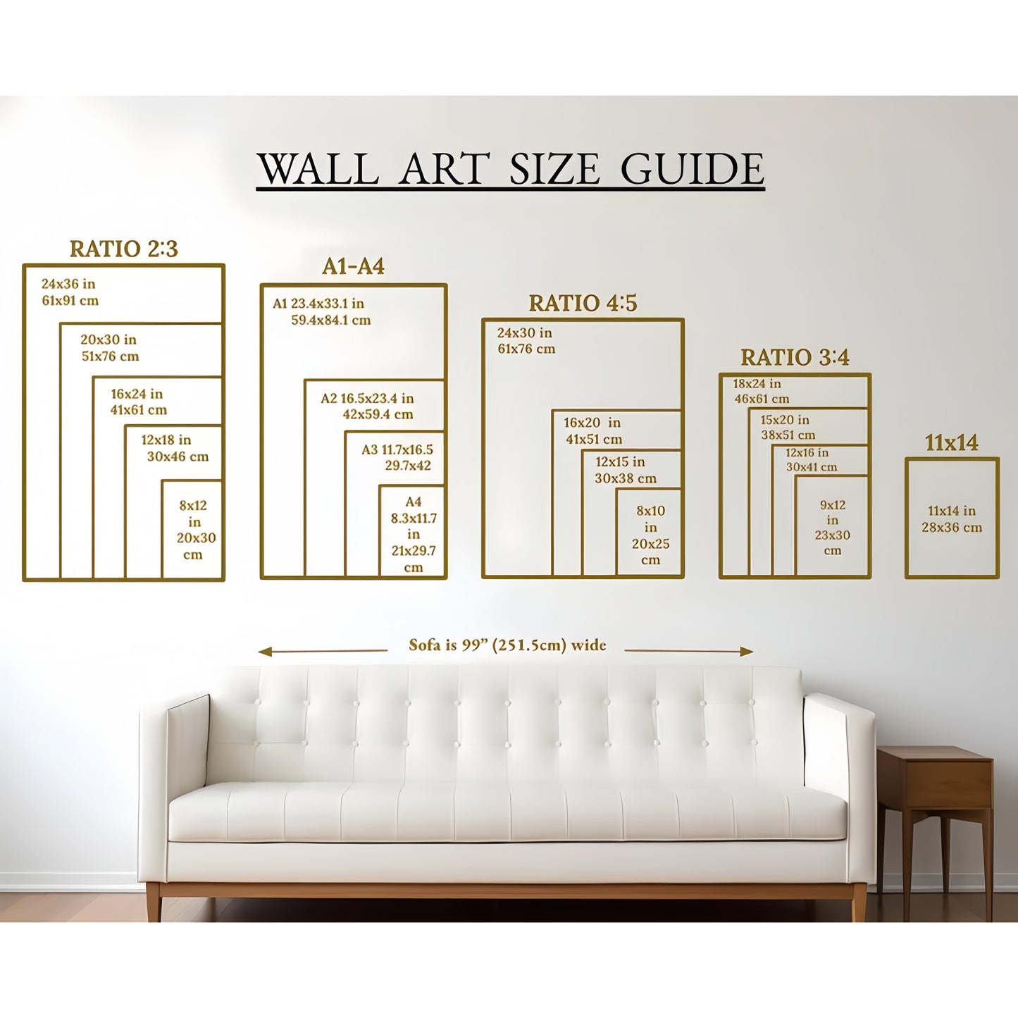 Abstract Geometric Framed Canvas (3pc Set)