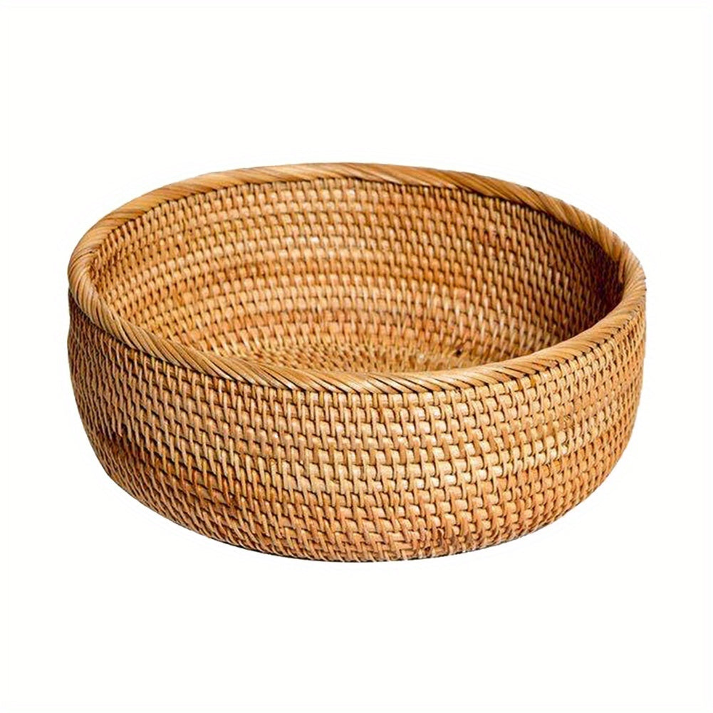 Rattan Wicker Basket Hand-Woven Basket